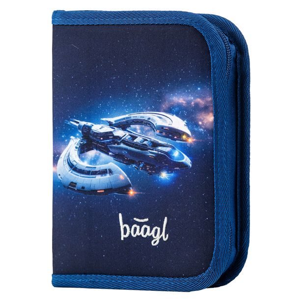 BAAGL SET 5 Zippy Vesmírná Loď: aktovka, penál, sáček, zástěra, peněženka