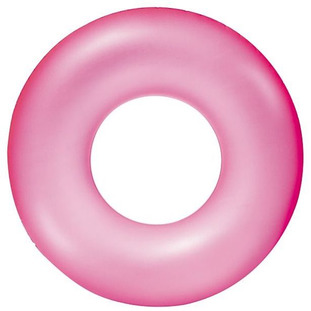 Nafukovací kruh, 76cm (růžový/modrý/zelený)