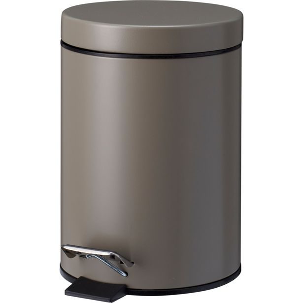 EXCELLENT HOUSEWARE Odpadkový koš pedálový 12 a 3 l bronzová KO-C88000080