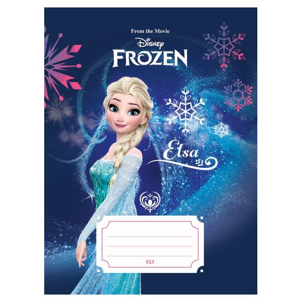 Sešit A5, 523, 20listů Frozen 7-484