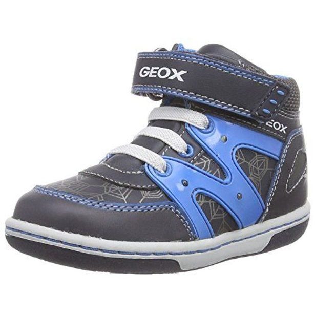 GEOX dětské boty BABY FLICK BOY DK NAVY/LT BLUE