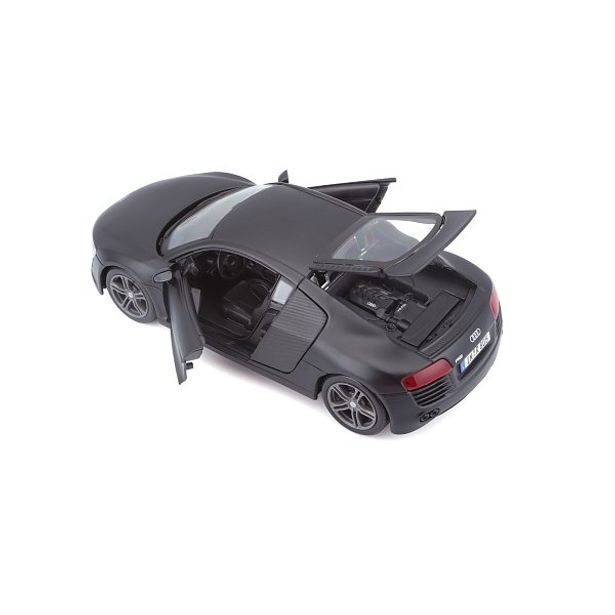 Maisto Maisto - Audi R8, matně černá, 1:24
