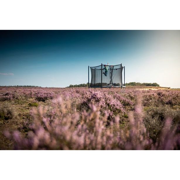 BERG Trampolína BERG Favorit 270cm šedá + ochranná síť Comfort