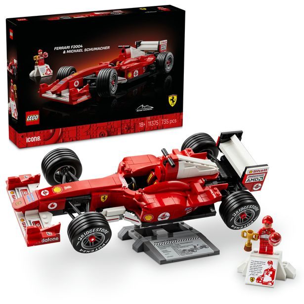 Ferrari F2004 a Michael Schumacher