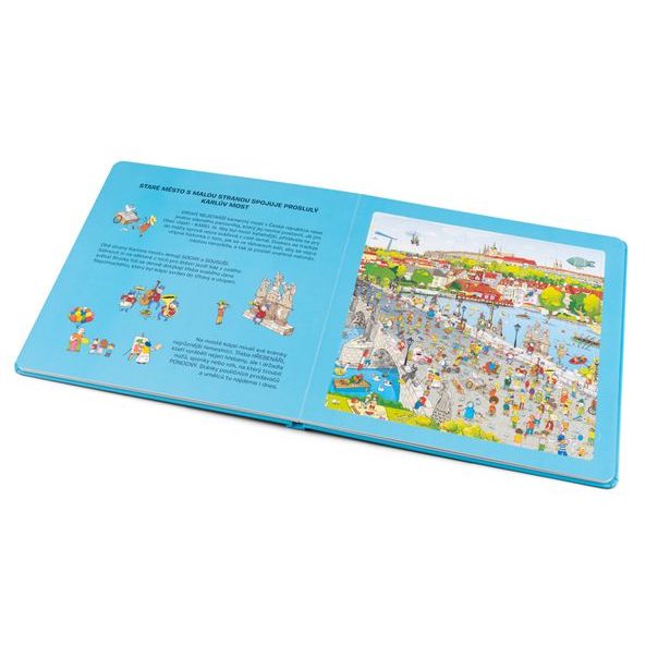 PRAHA – Puzzle, omalovánky, kvízy