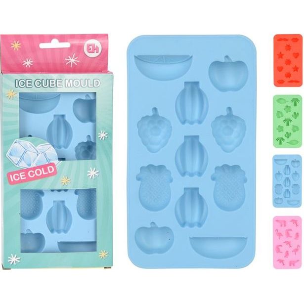 forma na led OVOCE, mix dekorů, 4 barvy