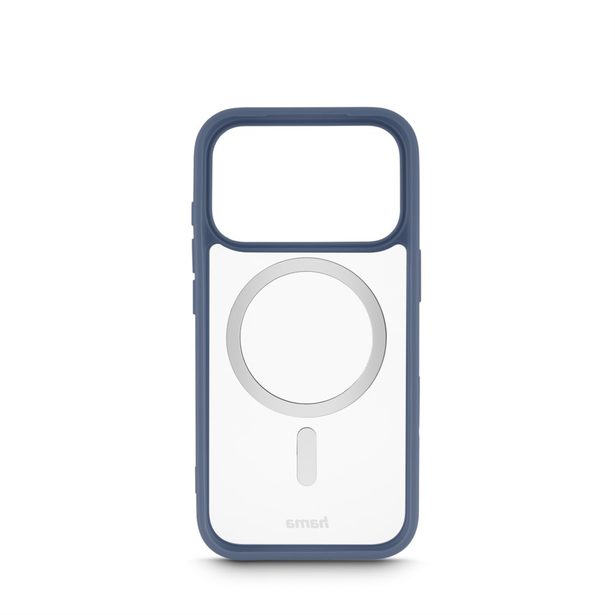 Hama Frame Protect, kryt pro Apple iPhone 17 Pro, magnetický, průhledný/modrý
