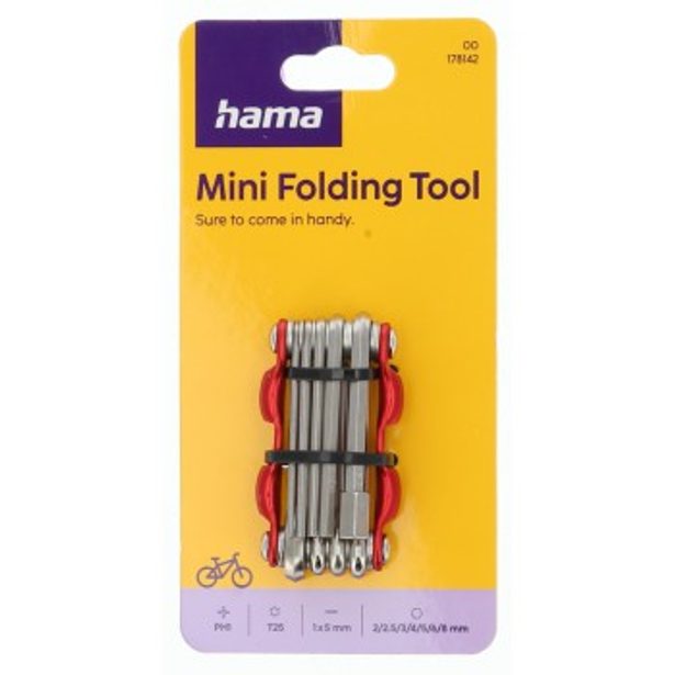 Hama cyklo zavírací multiklíč, 10 nástrojů