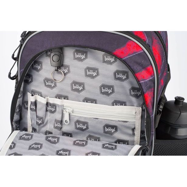 BAAGL Školní batoh Core Láva