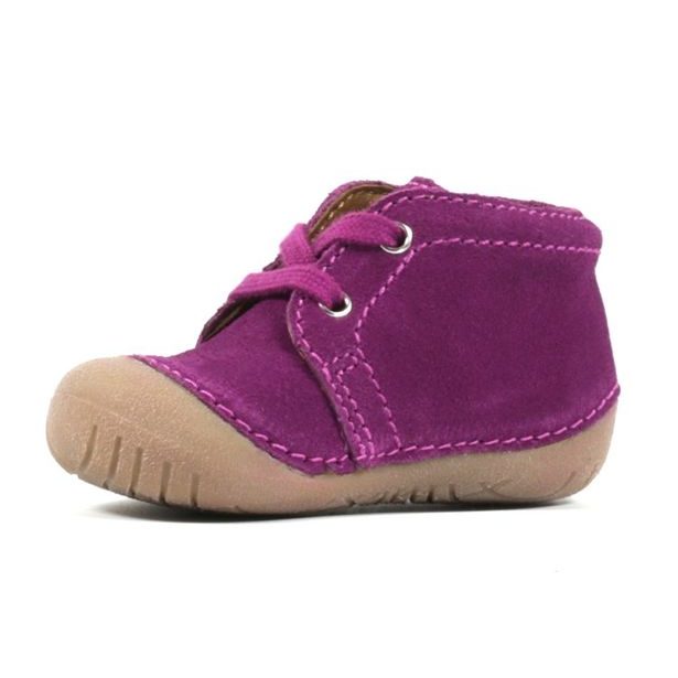 Capáčky, první boty Richter - magenta (Herz. candy)