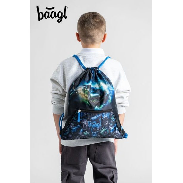 BAAGL Sáček s kapsou Závodní auto