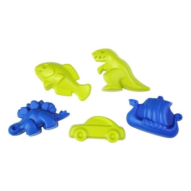 Pískový set, 5ti dílný, dinosauři