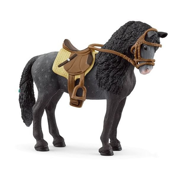 SCHLEICH Klisna Pura Raza Espanola Stallion se sedlem a uzdou