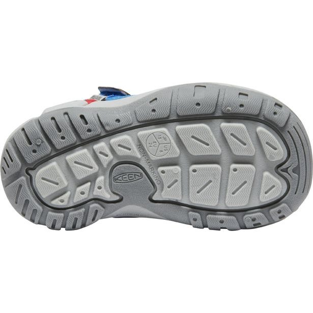 Dětské boty KEEN KNOTCH HOLLOW CHILDREN classic blue/red carpet