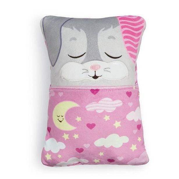 NICI NICI Cosidoos plyš Zajíček oboustranný motiv 30x20cm