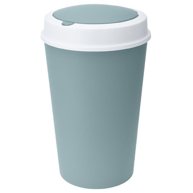 EXCELLENT HOUSEWARE Odpadkový koš výklopný 25 l AURORA zelená KO-Y54231160zele