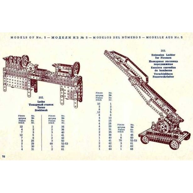 Merkur Classic C05, 339 dílů, 217 modelů