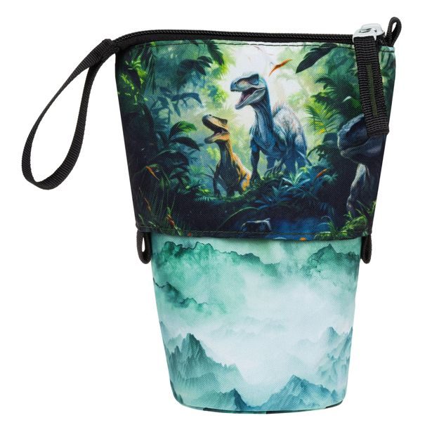 BAAGL Školní penál Pastelkovník Dino GRS