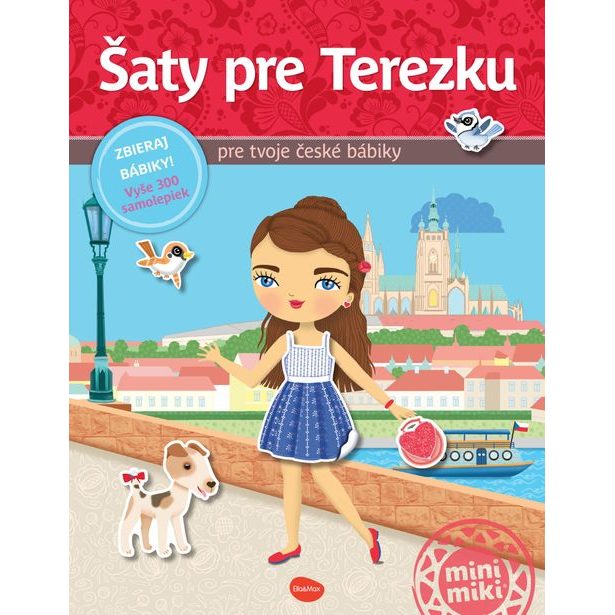 Šaty pre TEREZKU ─ Kniha samolepiek