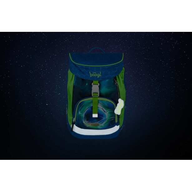 BAAGL SET 5 Airy Fotbal Míč: batoh, penál, sáček, zástěra, peněženka