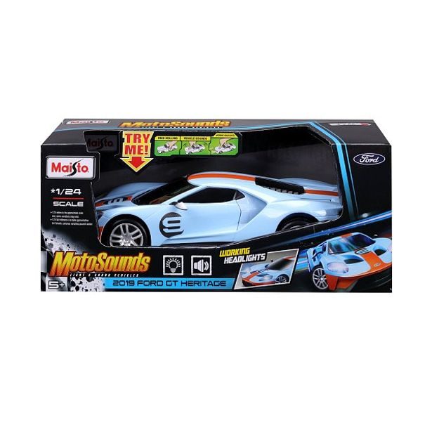 Maisto Maisto - 2019 Ford GT Heritage, se světly a zvuky, 1:24