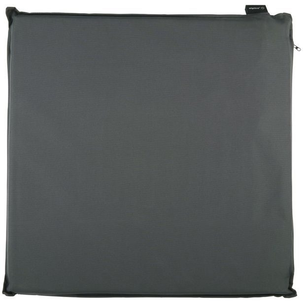 ALPINA Elektrický vyhřívaný podsedák venkovní USB 45 x 45 cm tmavě šedá ED-244060