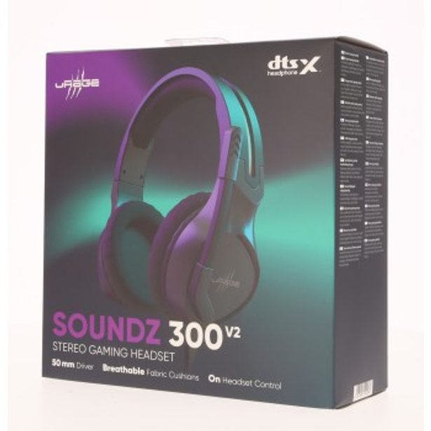 uRage gamingový headset SoundZ 300 V2
