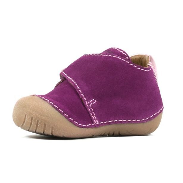 Dětské capáčky na suchý zip Richter - magenta/candy