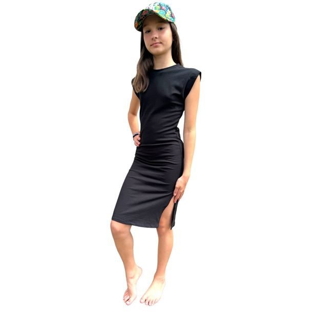 Dívčí šaty černé