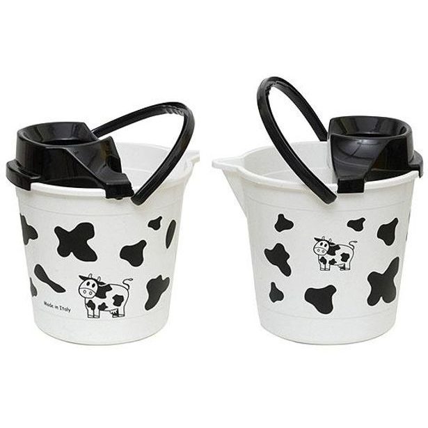 TORO Kbelík kulatý se ždímadlem, výlevkou, objem 12 l, 27 x 25 cm_hamashop