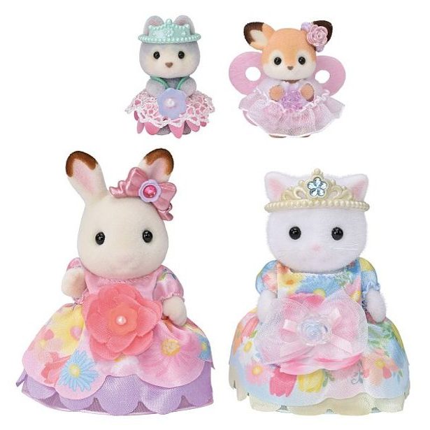 Sylvanian family Rodina květinové princezny