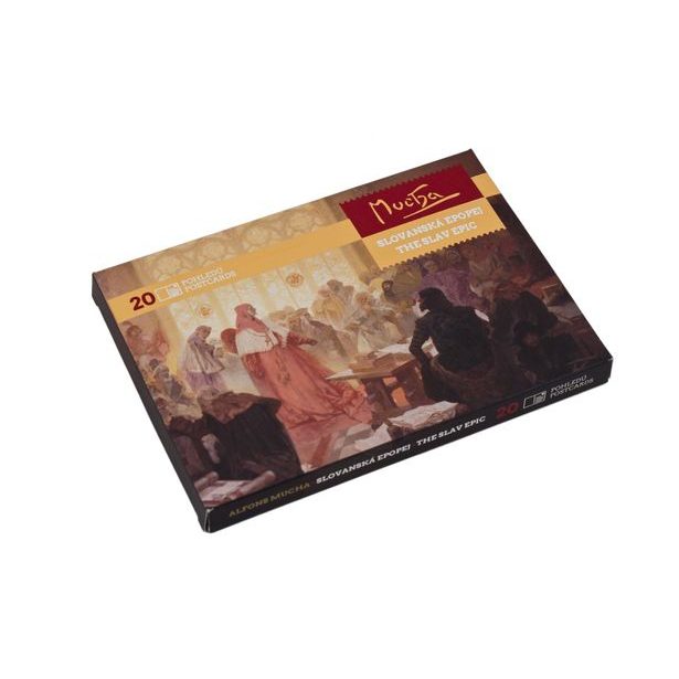 Sada 20 pohledů Alfons Mucha – Slovanská epopej Baagl