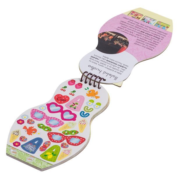 Oblékáme italské panenky SOFIA – Omalovánky Baagl