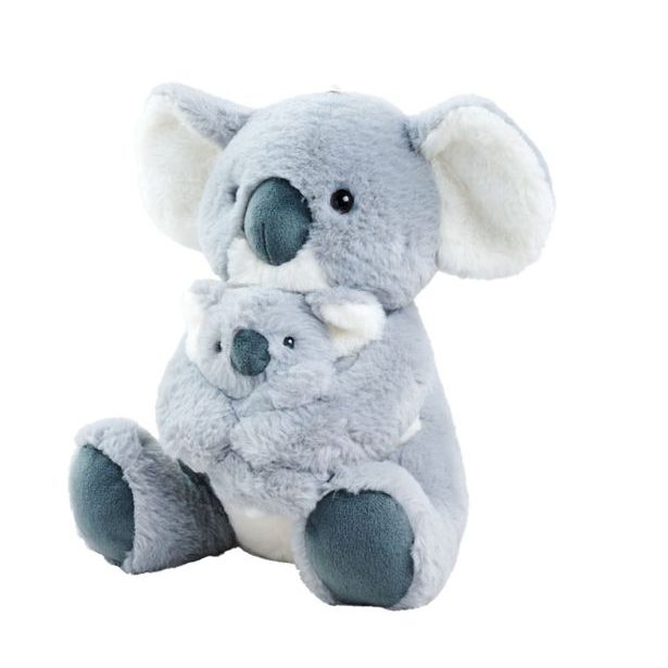 Panda, Koala, Tygr, Lední medvěď plyšový sedící 28 cm, 4 druhy