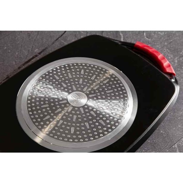 BERLINGERHAUS Grilovací deska s nepřilnavým povrchem 47 cm Burgundy Metallic Line BH-6182