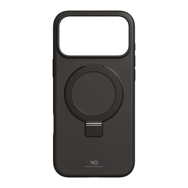 White Diamonds Mag Urban Stand Case, kryt pro Apple iPhone 17 Pro Max, MagSafe kompatibilní, černý