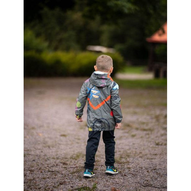 Unuo, Dětská bunda do deště, Khaki, Fantazie