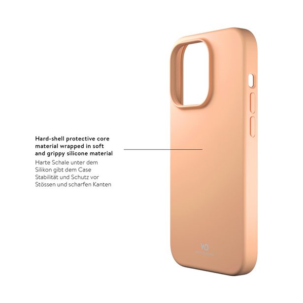 White Diamonds Urban Case, kryt pro Apple iPhone 14, meruňkový