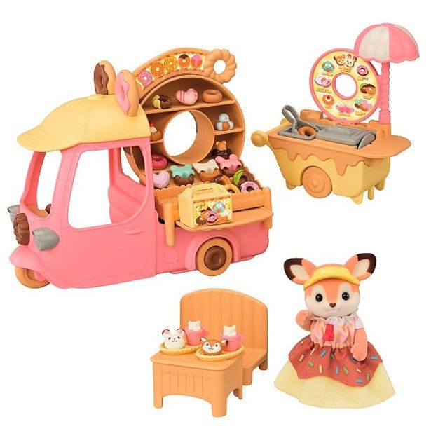 Sylvanian family Pojízdný stánek s Donuty