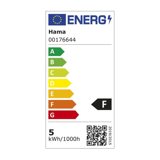 Hama SMART WiFi LED žárovka, Matter, E27, G95 Filament, koule, RGBW, stmívatelná, aplikace