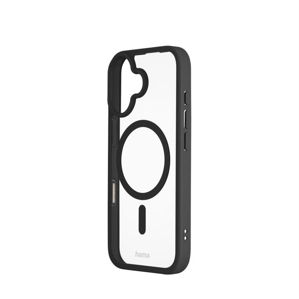 Hama Frame Protect, kryt pro Apple iPhone 17, magnetický, průhledný/černý