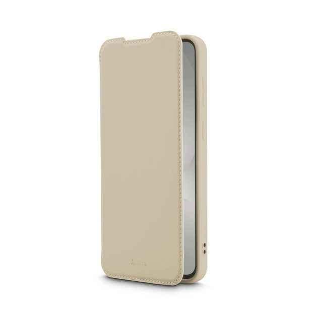 Hama Fantastic Feel, pouzdro-knížka pro Samsung Galaxy A57 5G, hebký povrch, béžové