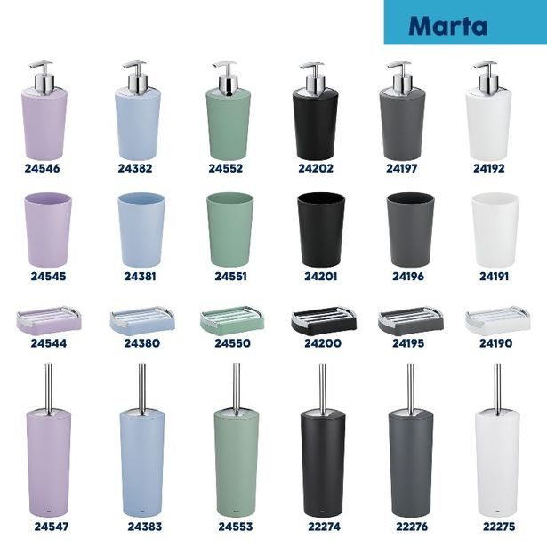 KELA Dávkovač mýdla Marta plast,fialová 17x8 cm KL-24546