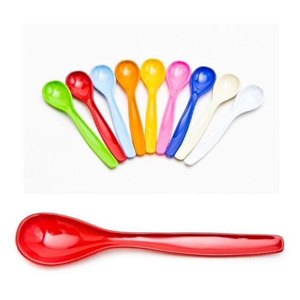 lžíce 15cm-6ks-jogurt, plast