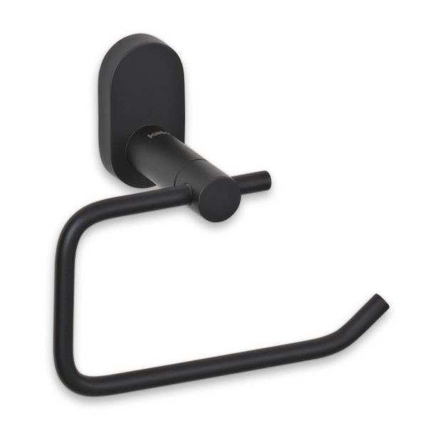 KELA Držák toaletního papíru Alessio nerez 18/10 černý 14,5x7,5x12,5cm KL-22747