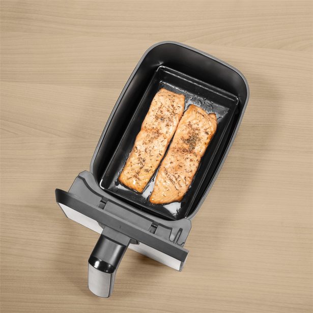 Xavax forma/plech do horkovzdušné fritézy, nepřilnavý povrch, 12,5x20x3 cm, černá