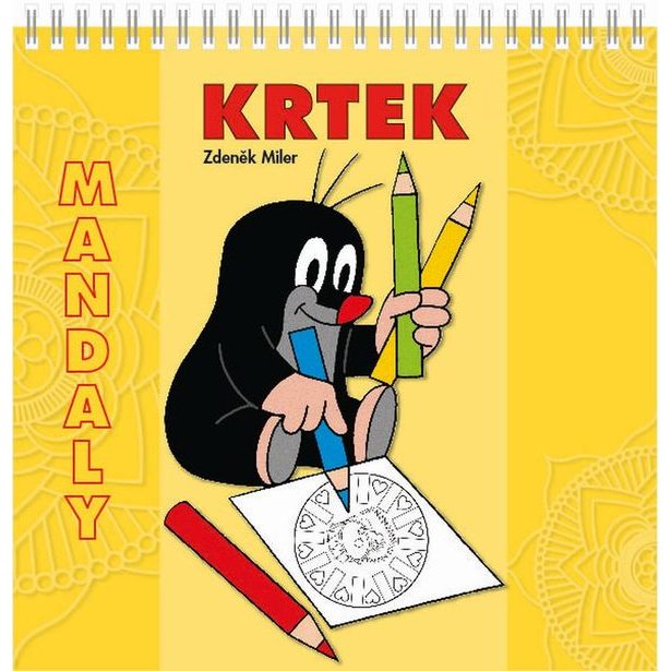 Dětské mandaly - Krtek