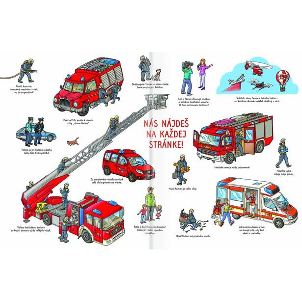 Veľká knižka HASIČI pre malých rozprávačov