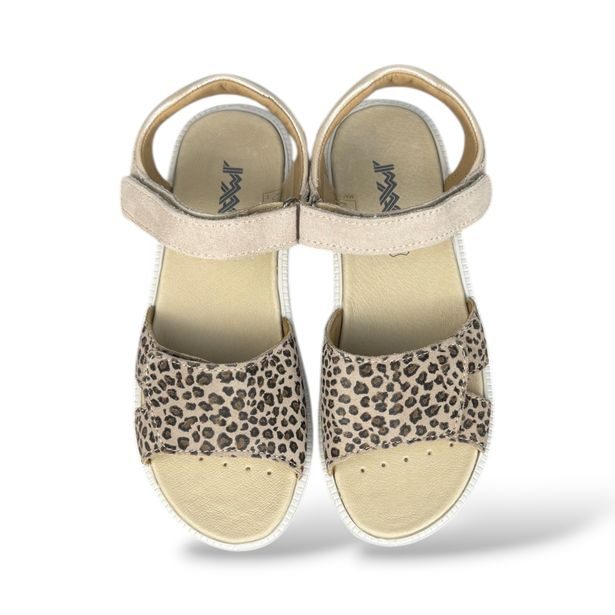 Dívčí letní boty, sandály IMAC - Leopard
