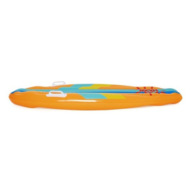 Dětský surf Sunny Rider, 1,14m x 46cm – mix 2 barvy (modrá,oranžová)